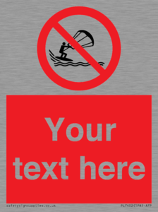 Custom No kite surfing